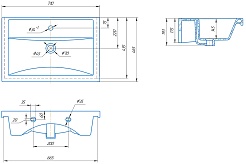 Opadiris Мебель для ванной Арабеско 70 подвесная белая – фотография-13